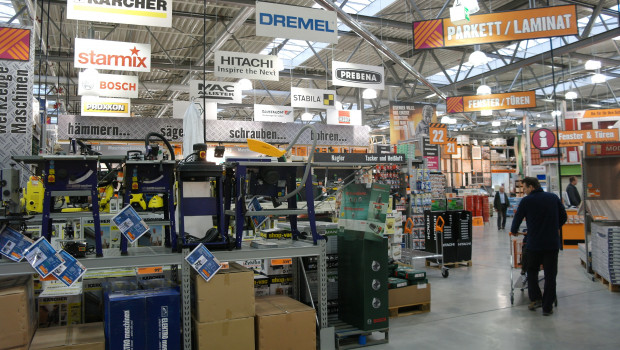 Unter den Handel mit Einrichtungsgegenständen, Haushaltsgeräten und Baubedarf fallen auch die Baumärkte. &nbsp;