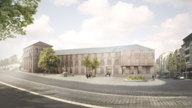  Neubau Tapetenmuseum vor dem Start