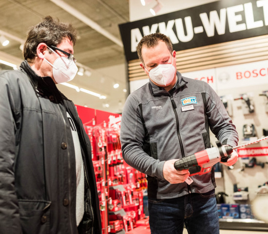 Akku ist eines der Schwerpunkte von Let's do it.