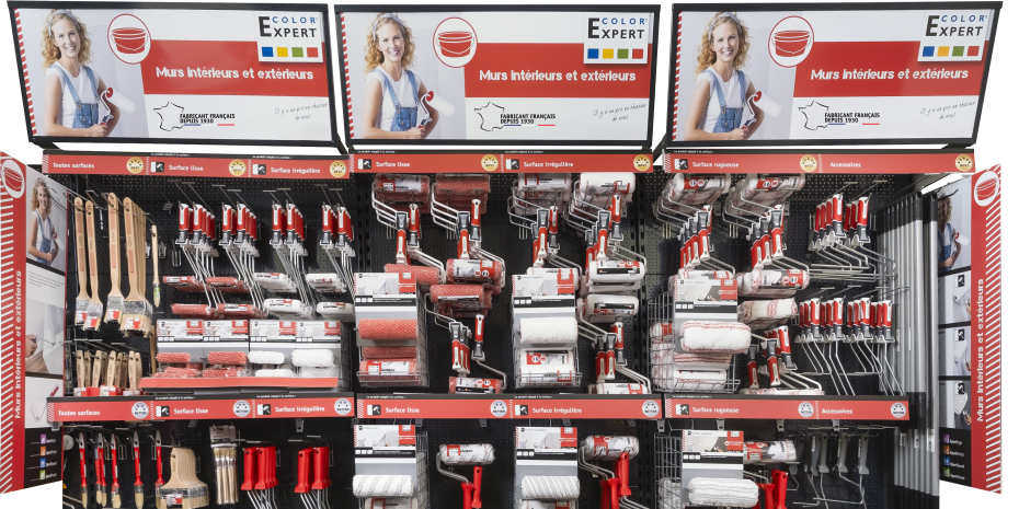 So tritt Color Expert in Frankreich mit dem Streichen-Modul auf.&nbsp;