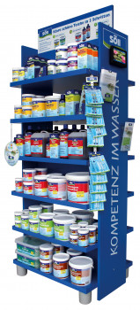 Söll, Teichpflege, Warenpräsentation Söll, Teichpflege, Warenpräsentation