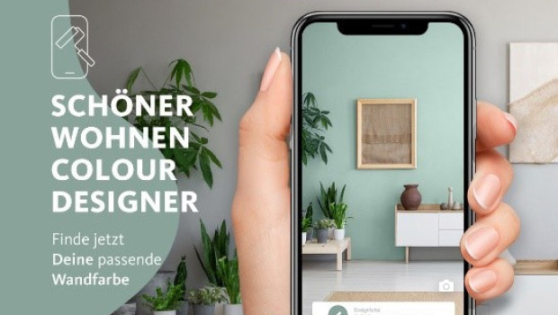 Augmented Reality kommt etwa bei Apps zum Einsatz, die Kunden bei der Auswahl der passenden Wandfarbe unterstützen sollen, wie hier bei einer Anwendung von Schöner Wohnen-Farbe.&nbsp;