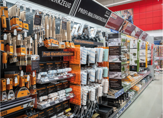 Alle Module von Color Expert im Markt geben mit ihrer intuitiven Verbraucherführung Orientierung auf einen Blick. Alle Module von Color Expert im Markt geben mit ihrer intuitiven Verbraucherführung Orientierung auf einen Blick.