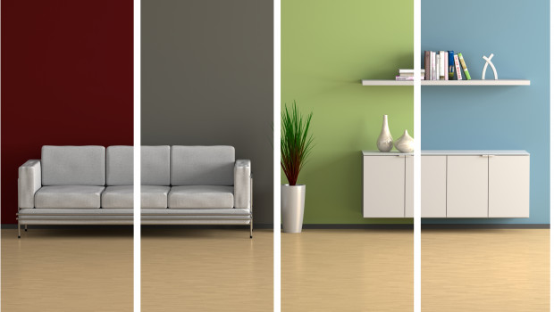 Wand- und Bodenbeläge spielen bei der Wohnraumgestaltung eine entscheidende Rolle - und sind entsprechend wichtig für das Baumarktsortiment. Foto: fischer-cg.de, AdobeStock