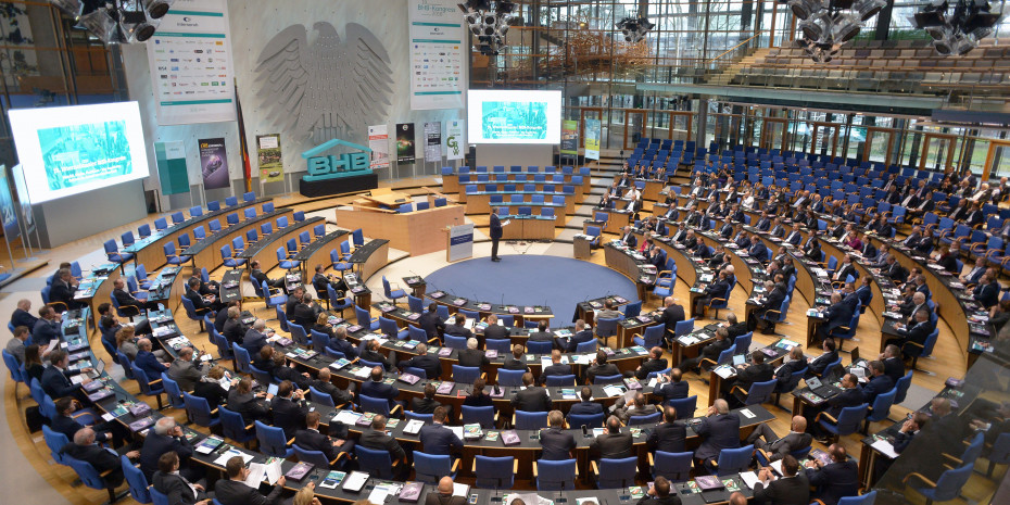 BHB-Kongress, ehemaliger Plenarsaal des Bundestags