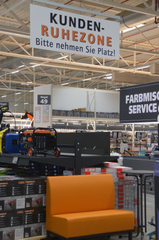 Es wird viel für die Kundenzufriedenheit getan.