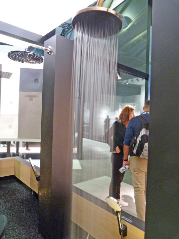Wassersparen war ein großes Thema auf der Messe – auch bei Duravit.&nbsp;