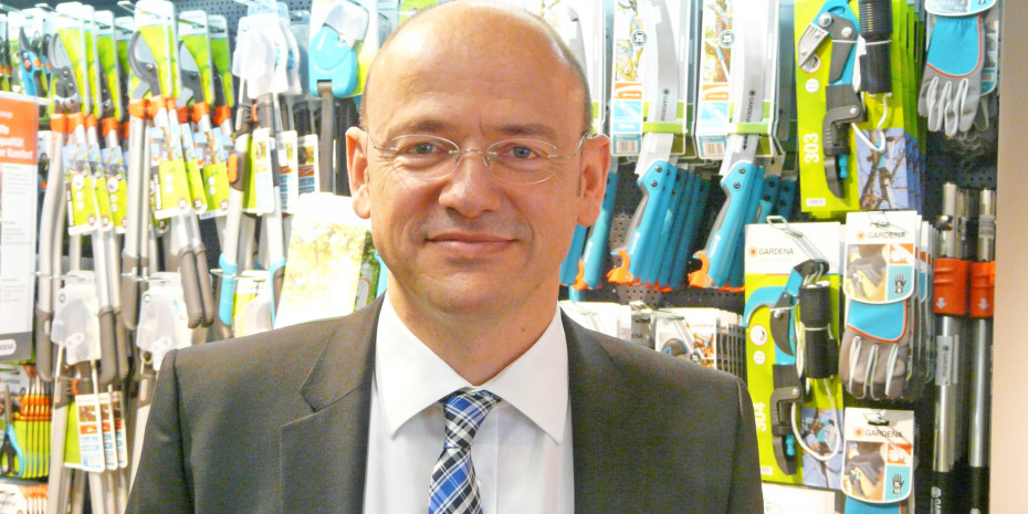 Gardena-Geschäftsführer Tobias M. Koerner