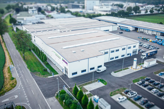 Außenansicht des Munk-Neubaus. Außenansicht des Munk-Neubaus.